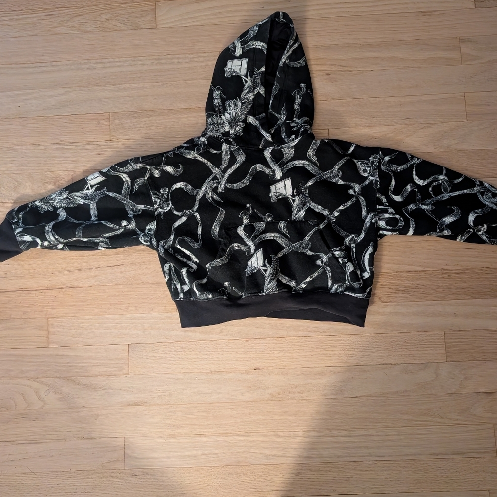 Jordan Black Hoodie - Girls